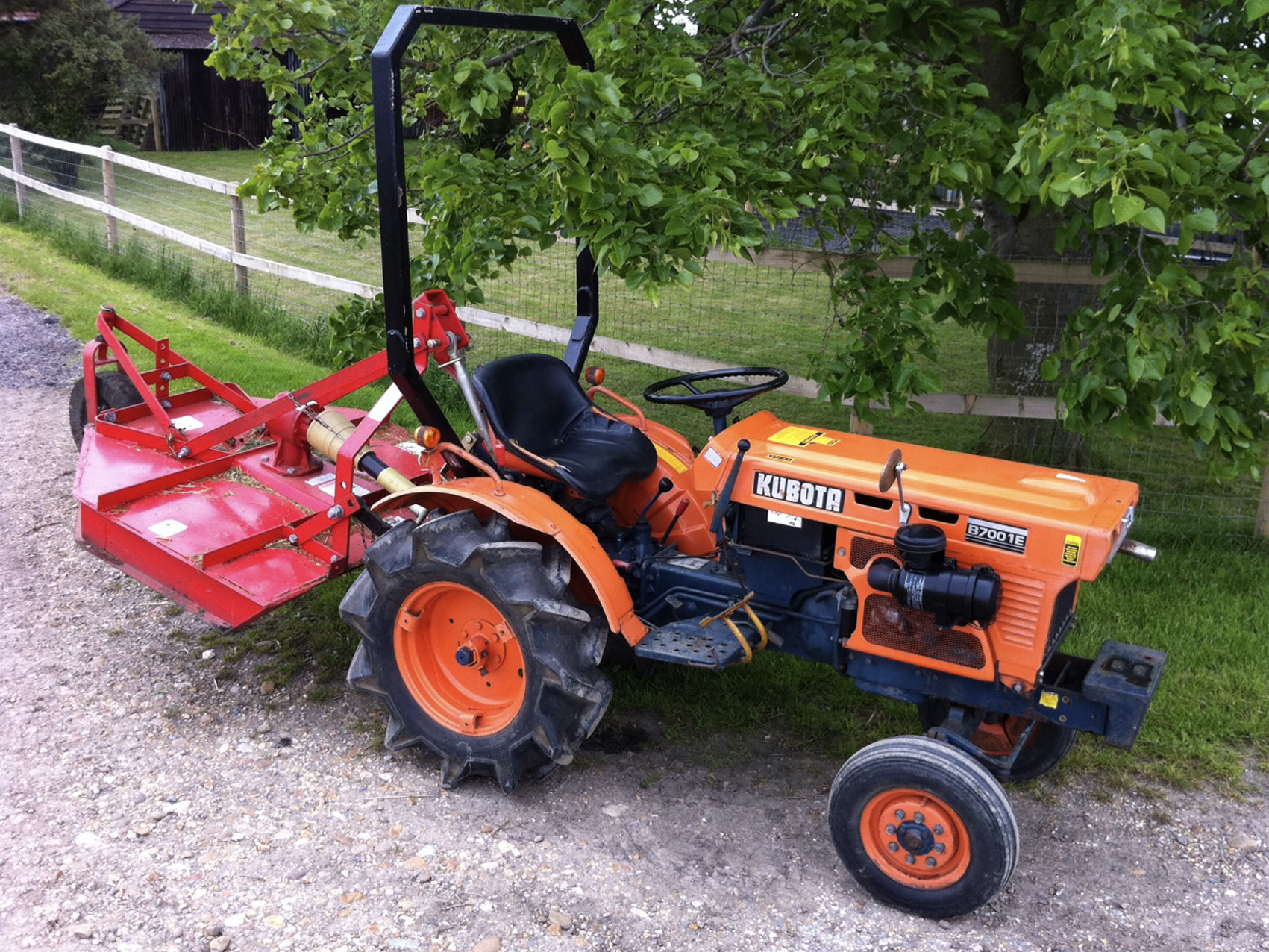 Kubota compact tractor